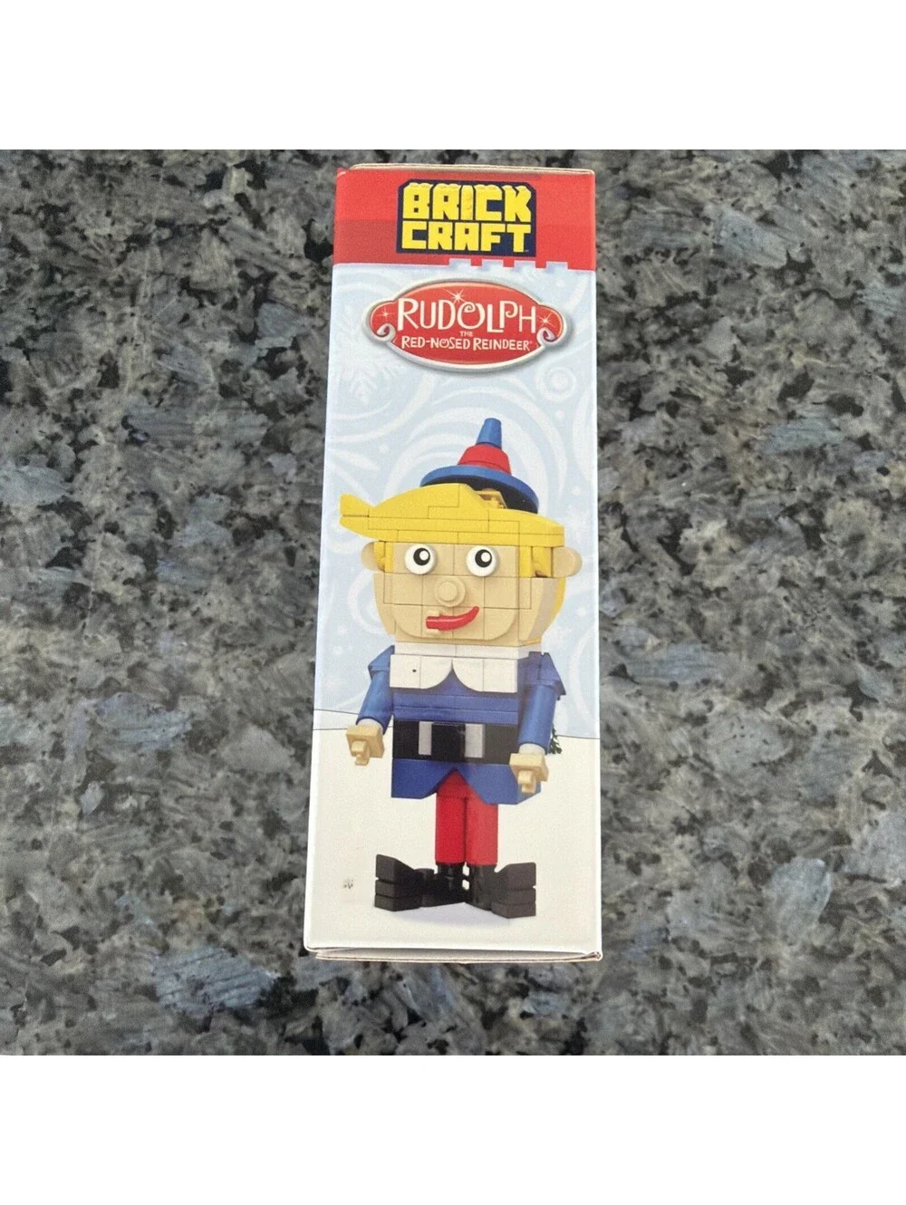BRICKCRAFT Rudolph The Red-Nosed Reindeer HERMEY THE ELF Figure Building Set